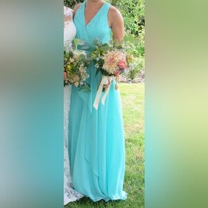 Teal Prom or Bridesmaid Dress!